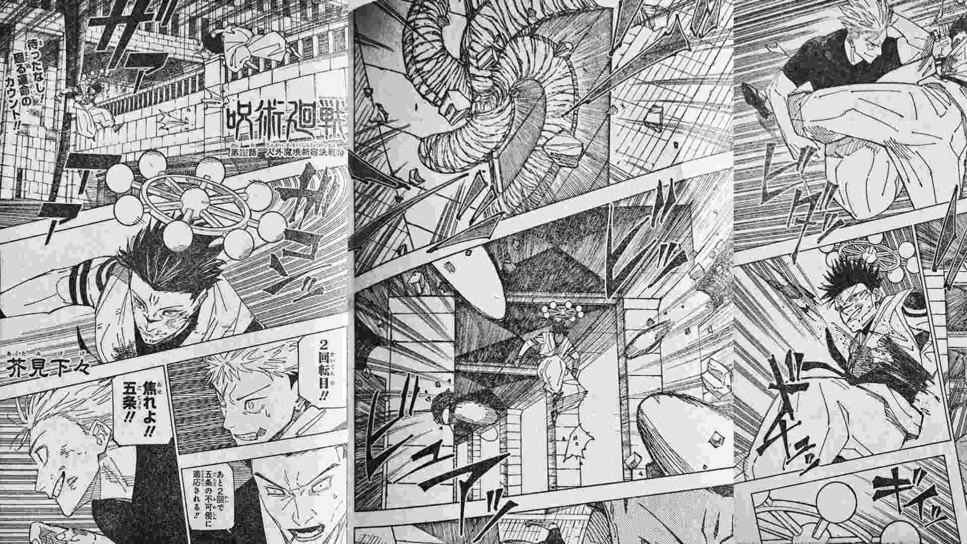 Jujutsu Kaisen Manga Chapter Raw Scans Spoilers And Full Summary