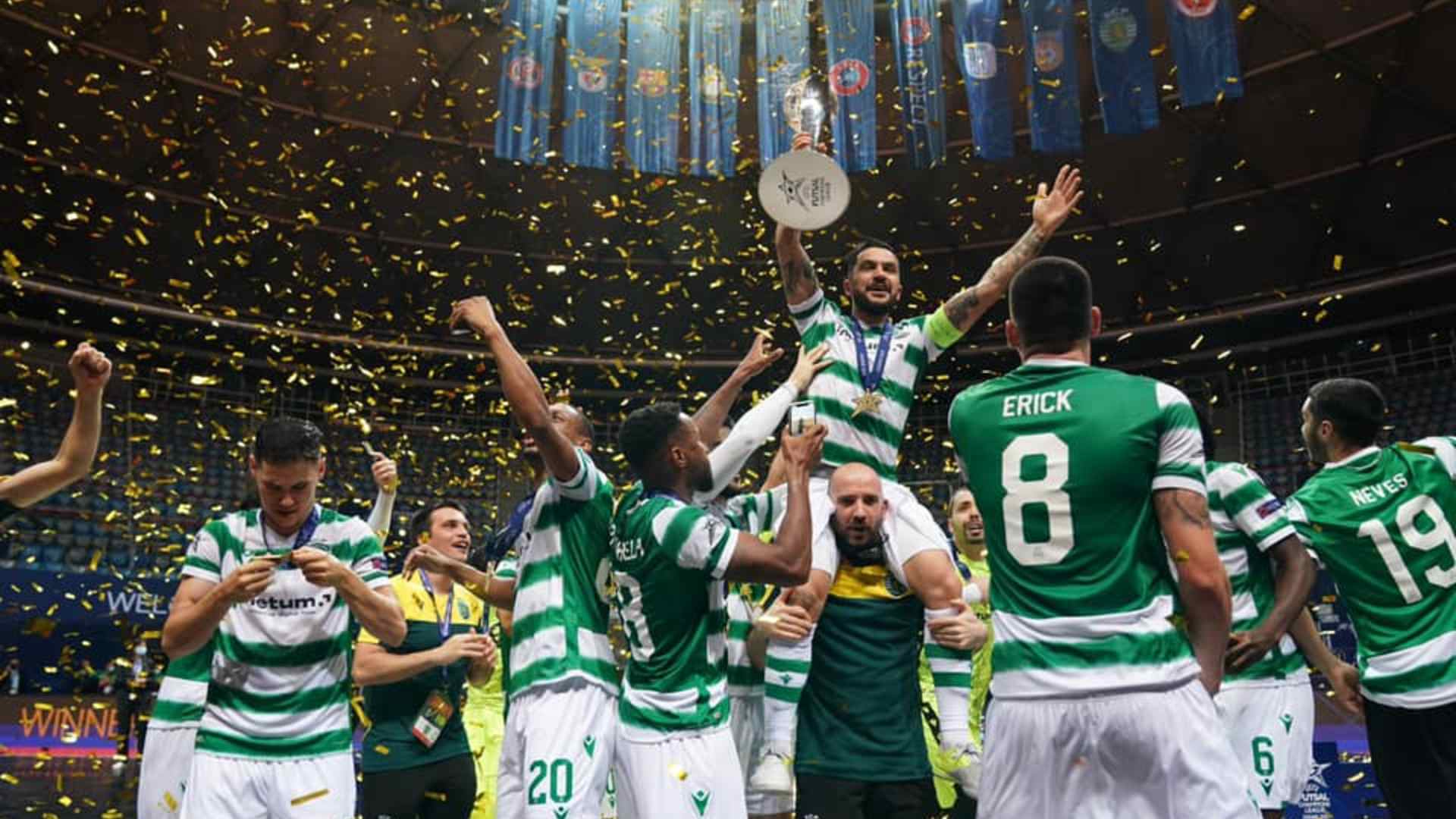 Sporting Lisbon Wins First Portuguese Title In 19 Years