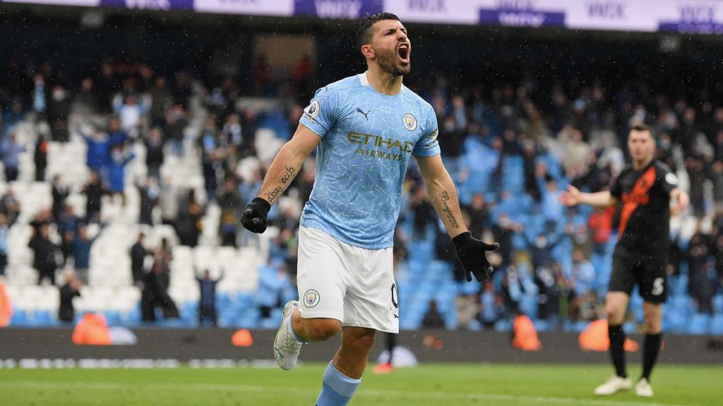 Sergio Aguero rewrites Premier League record in farewell match