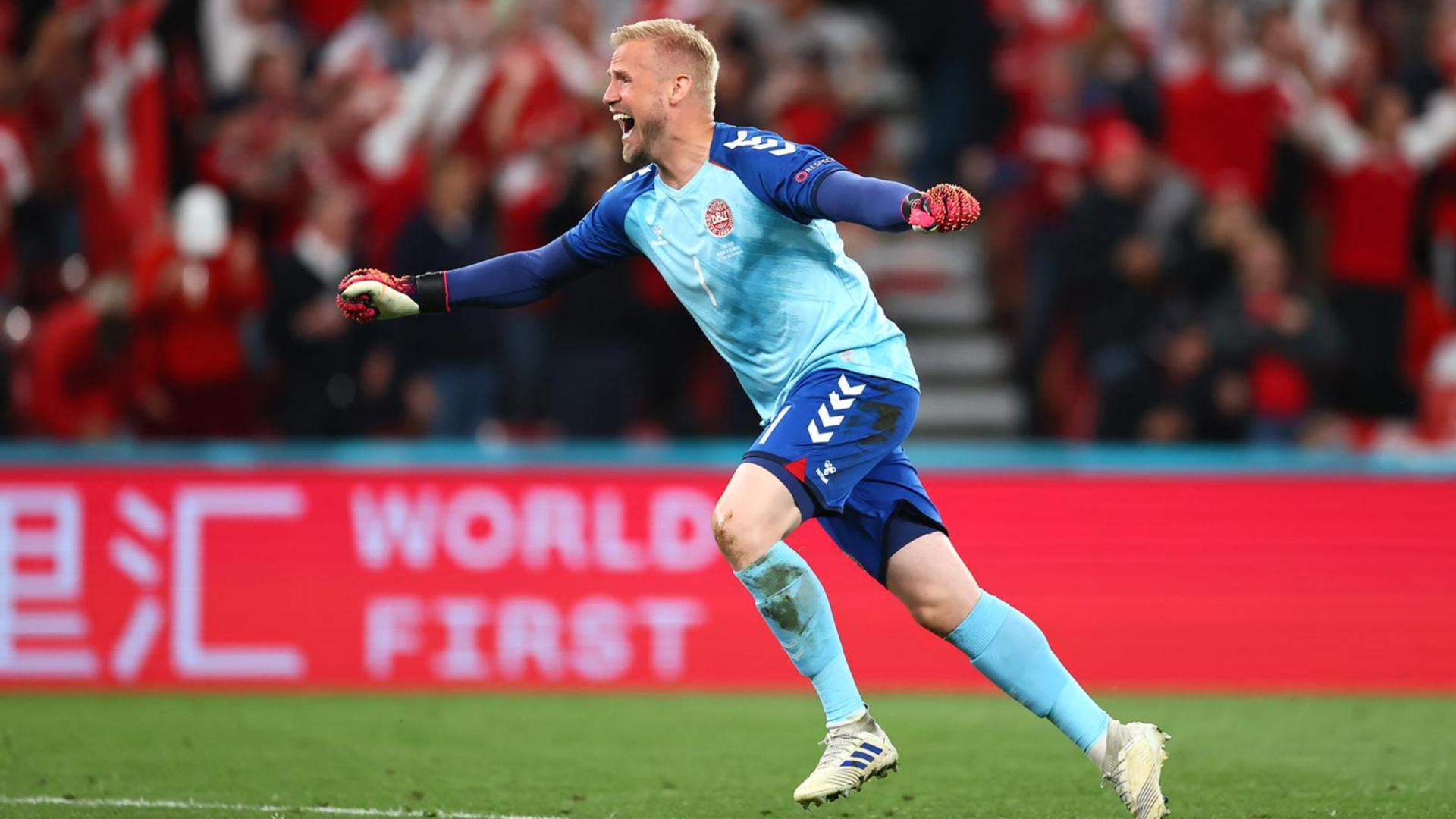 kasper schmeichel denmark jersey