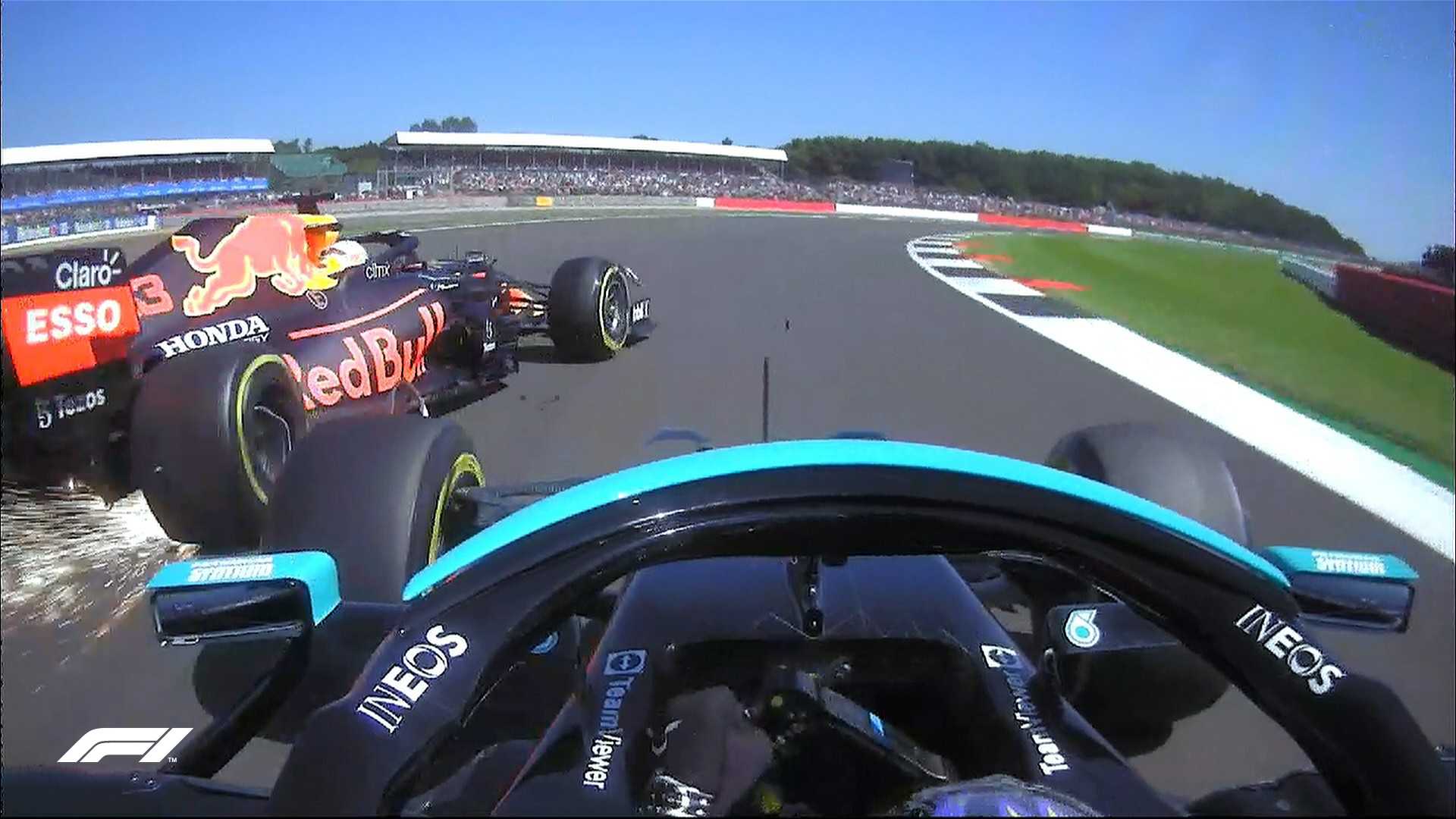 Lewis Hamilton Max Verstappen British GP crash adds spice ...