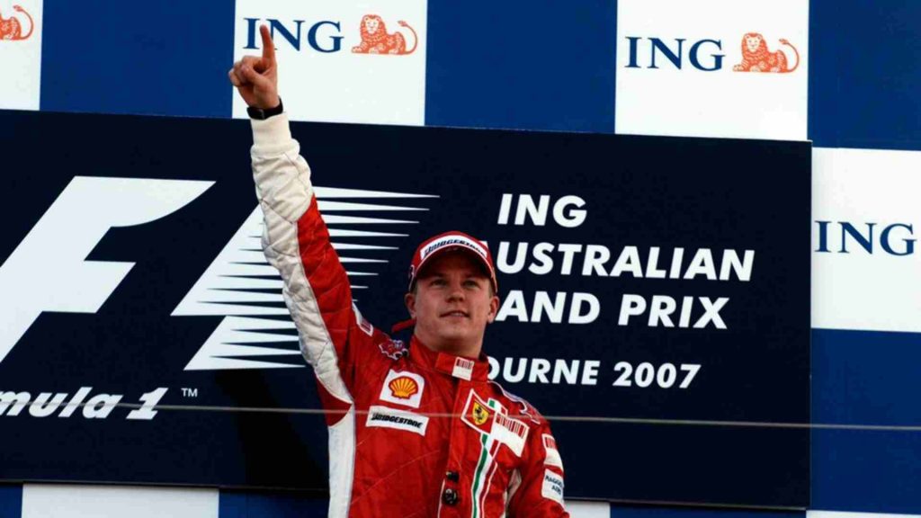 After a debut year at Sauber, Raikkonen spent five years with McLaren, before moving to Ferrari for three campaigns. (Image Credit: Twitter)
