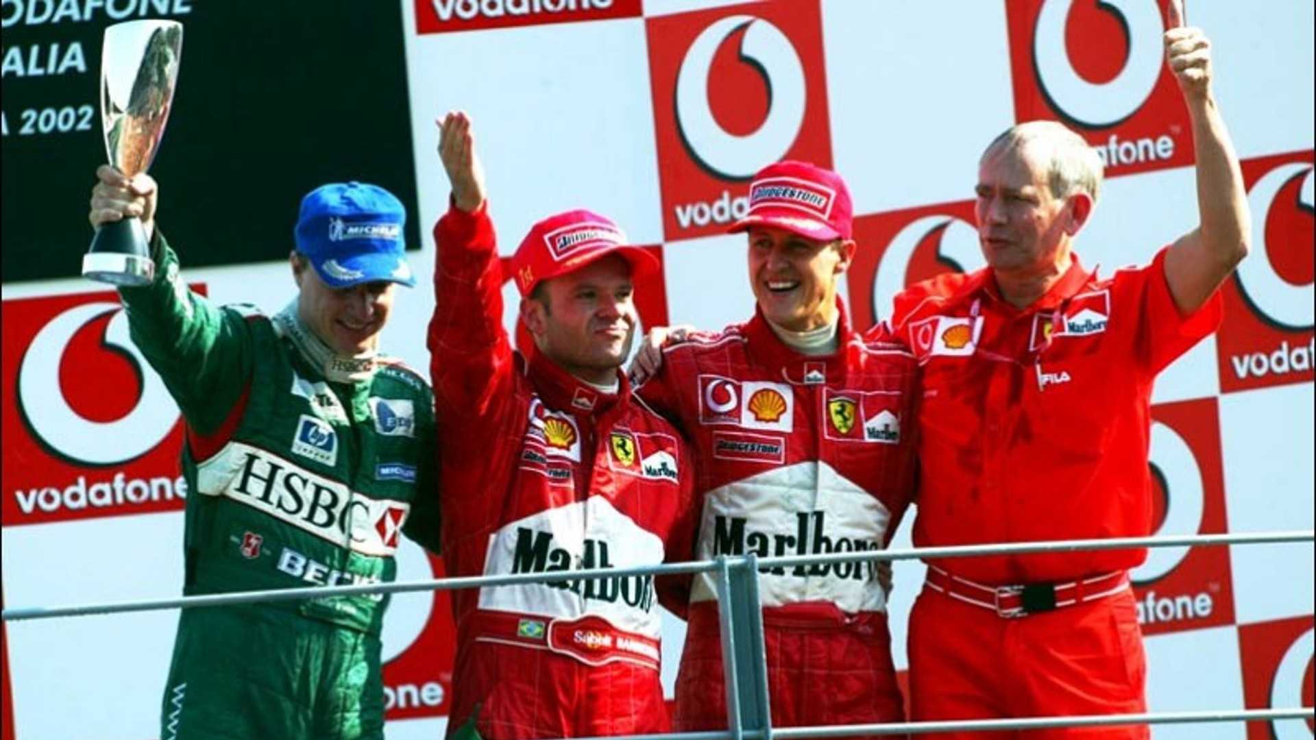 Italian GP 2002 - Rubens does the 2002 hatrick., F1