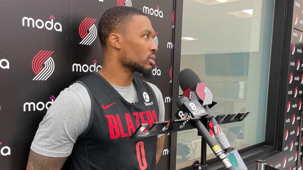 Damian Lillard reveals the name of the player with potential to score 100 points