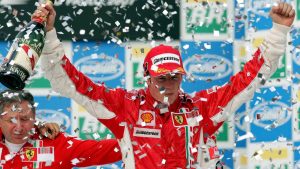 Kimi Raikkonen - an winner the 2007 F1 world championship