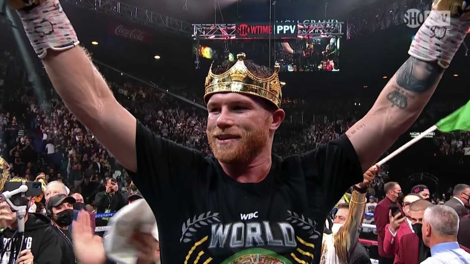 Canelo Alvarez Becomes Undisputed Champion With 11th-round TKO