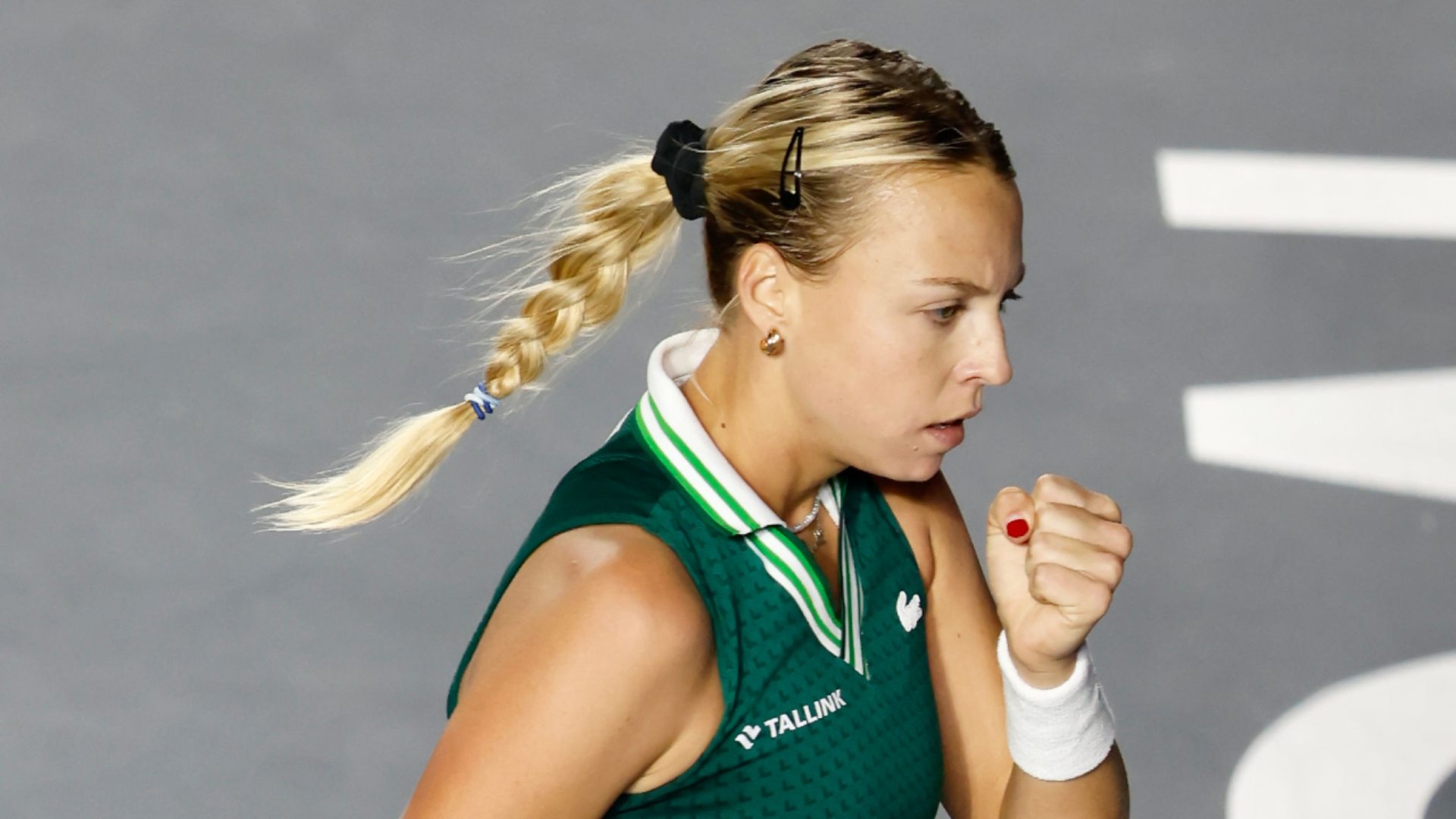 Anett Kontaveit in a file photo (Image credits: Twitter)