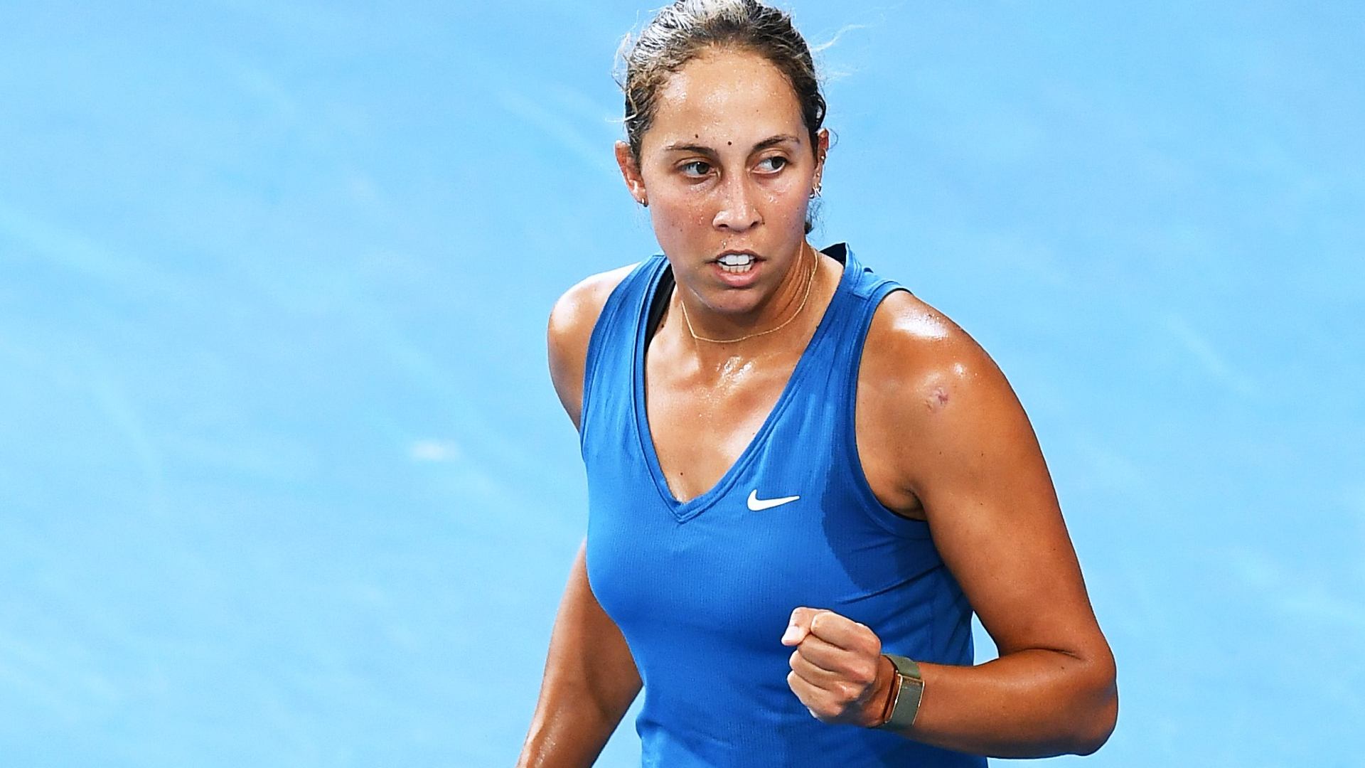Madison Keys in a file photo (Image credits: Twitter)