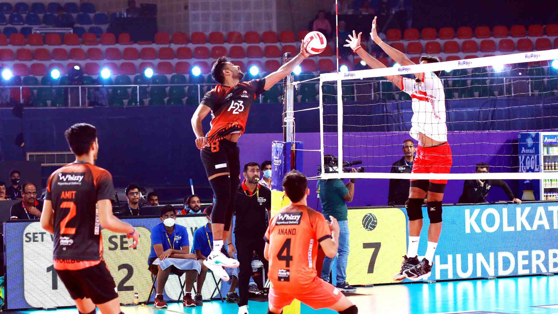 Calicut Heroes vs Hyderabad Black Hawks Prime Volleyball League 2023