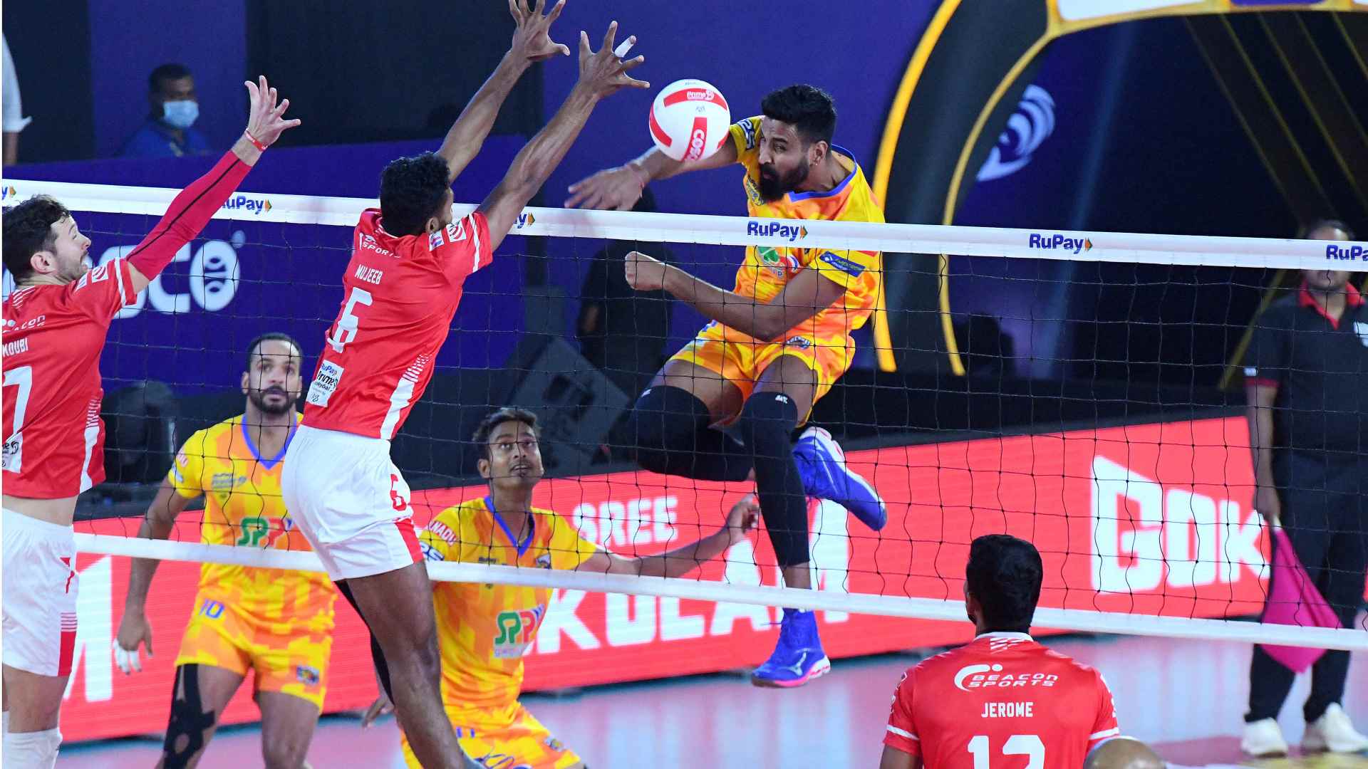 Chennai Blitz vs Mumbai Meteors Prime Volleyball League 2023 Live