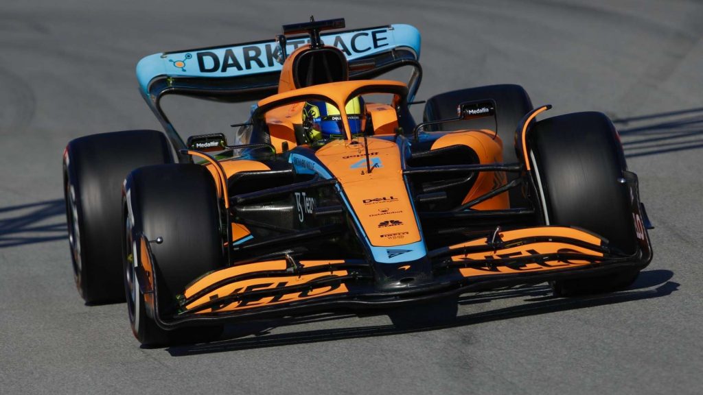 Lando Norris downplays expectations after Day 1 of pre-season testing