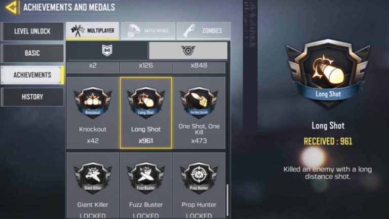 How to obtain the Long Shot medal in Call of Duty Mobile - Sportslumo