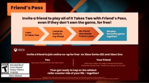 It takes two friend s pass что это