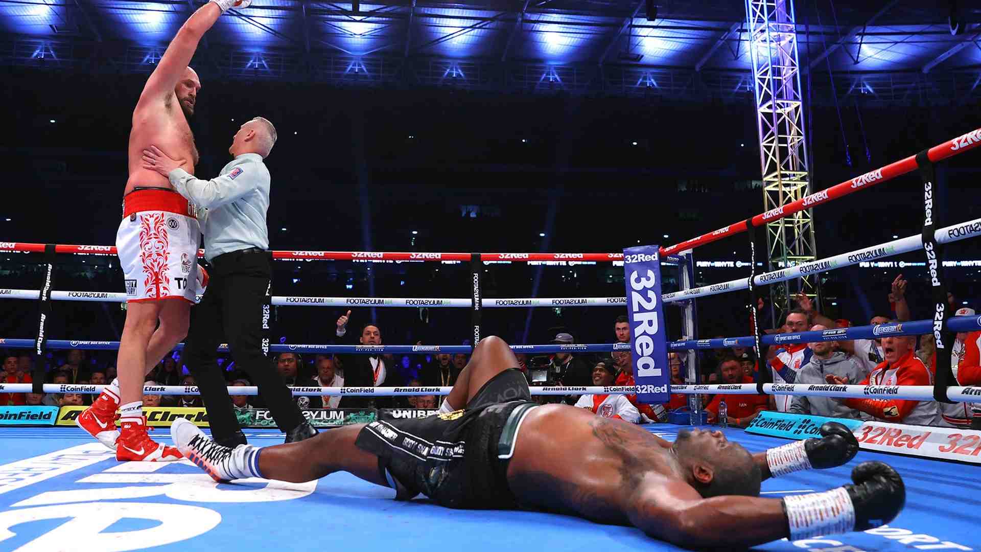 Tyson Fury Vs Dillian Whyte: Fury Knocks Out Whyte In The 6th Round