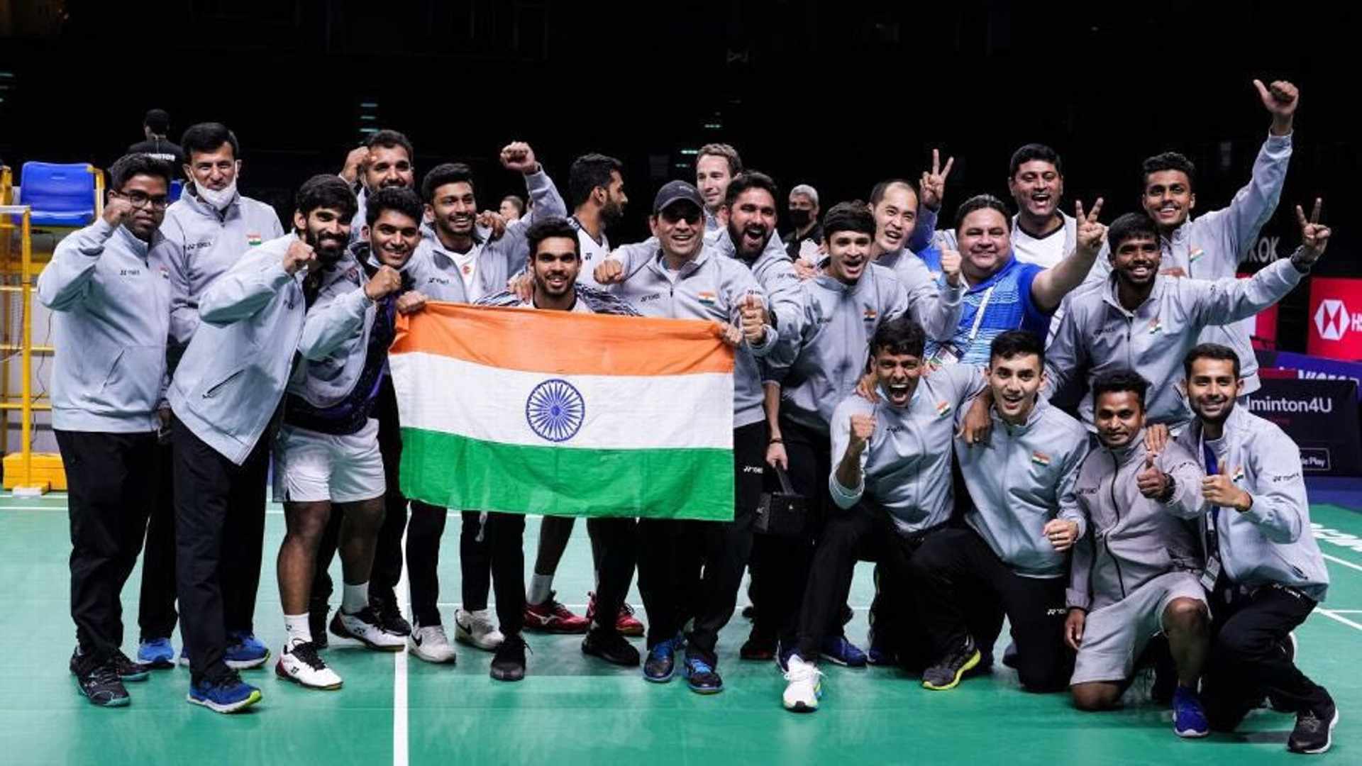 Thomas Cup 2022 India makes history by beating 14time champions