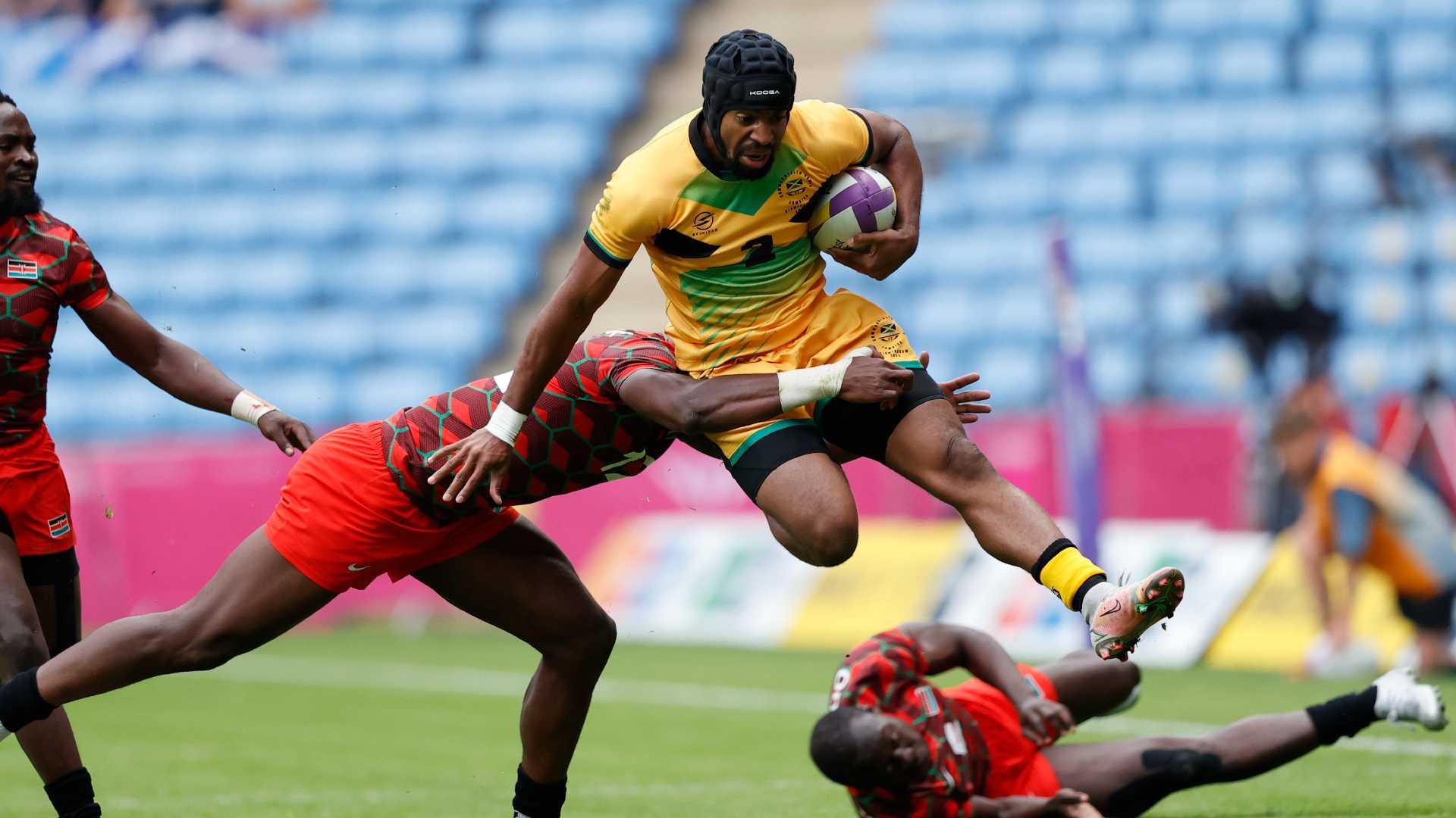Jamaica vs Malaysia Commonwealth Games 2022, Rugby Sevens, Mens 1316