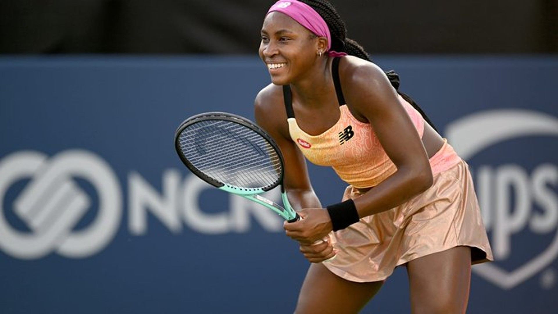Coco Gauff in a file photo (image: twitter)