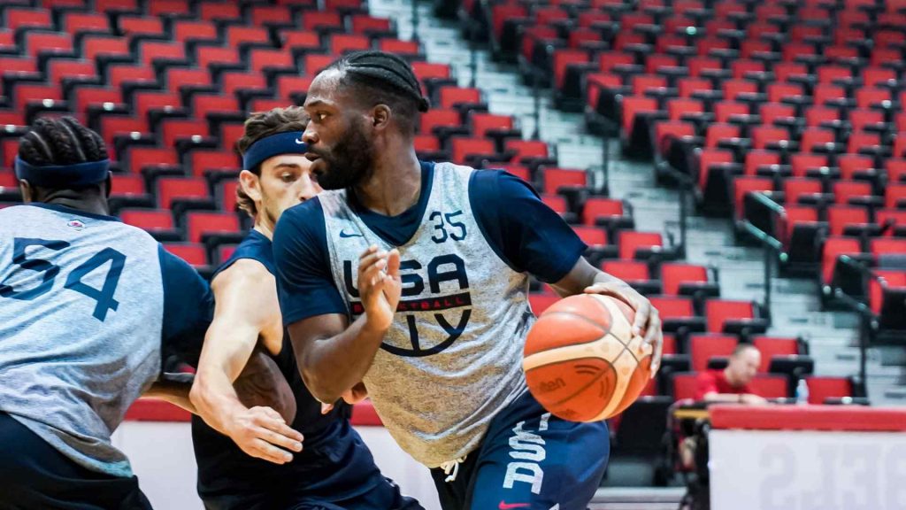 USA Vs Uruguay 2023 FIBA World Cup Americas Qualifiers Group F Live   Usabasketball 1024x576 