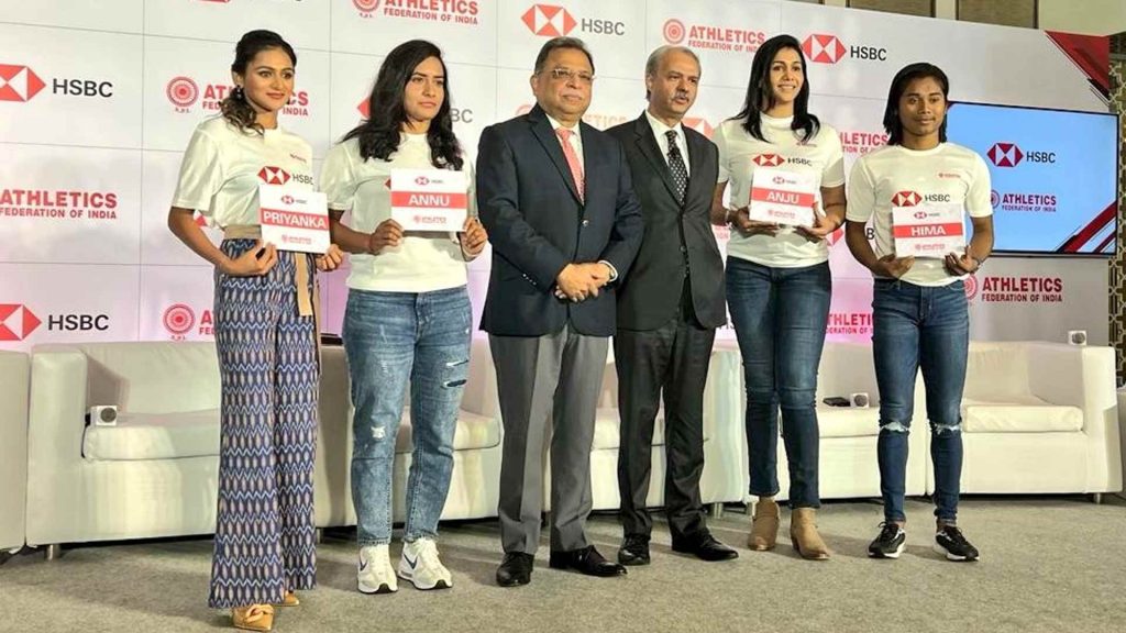 Athletics Federation of India teams up with HSBC India to support female athletes