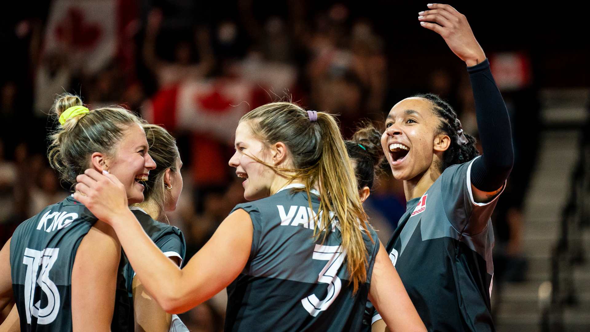 Canada Vs Thailand 2023 FIVB Volleyball Women S Nations League Live   Canadawomenvolleyball Twitter%40VBallCanada Compressed 