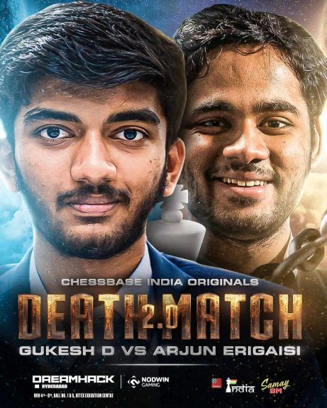 Everything that you wanted to know about ChessBase India Originals Death  Match - Anish vs Vidit 