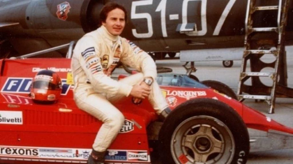 Gilles Villeneuve in a file photo (Image credits: Twitter)