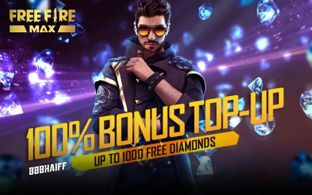 Free Fire MAX 100 Topup Event How to get Diamonds in Free Fire in