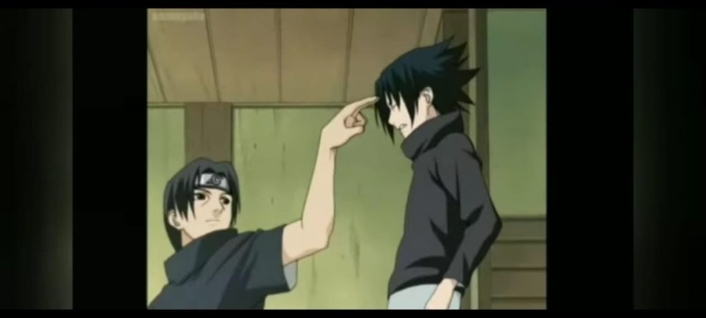 Itachi vs Sasuke's first fight in Naruto - Sportslumo