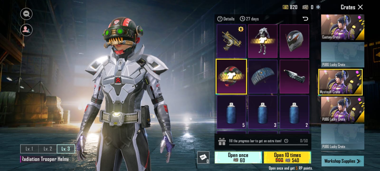 PUBG Mobile new Mystech Crate thinks about this crate you need to know