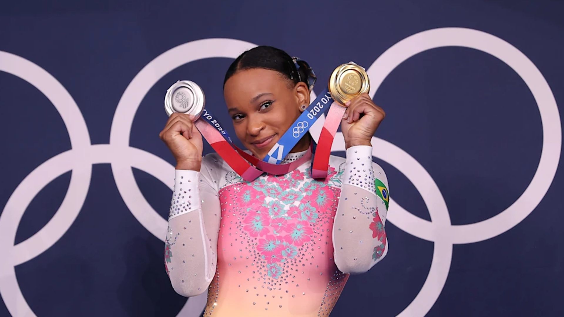 WATCH Rebeca Andrade the first SouthAmerican Gymnast to win