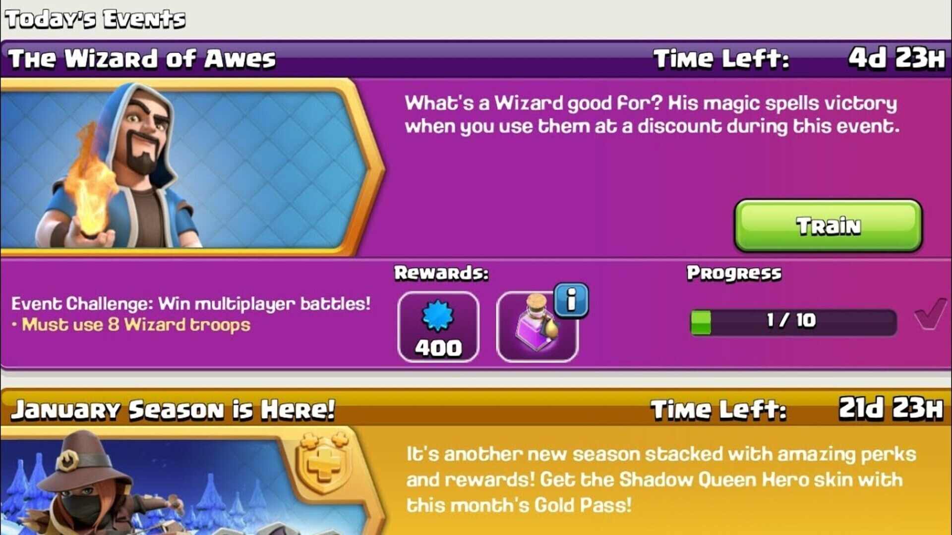 Wizard Of Awes Challenge In Clash Of Clans Information Rewards Attack And More Sportslumo 3635