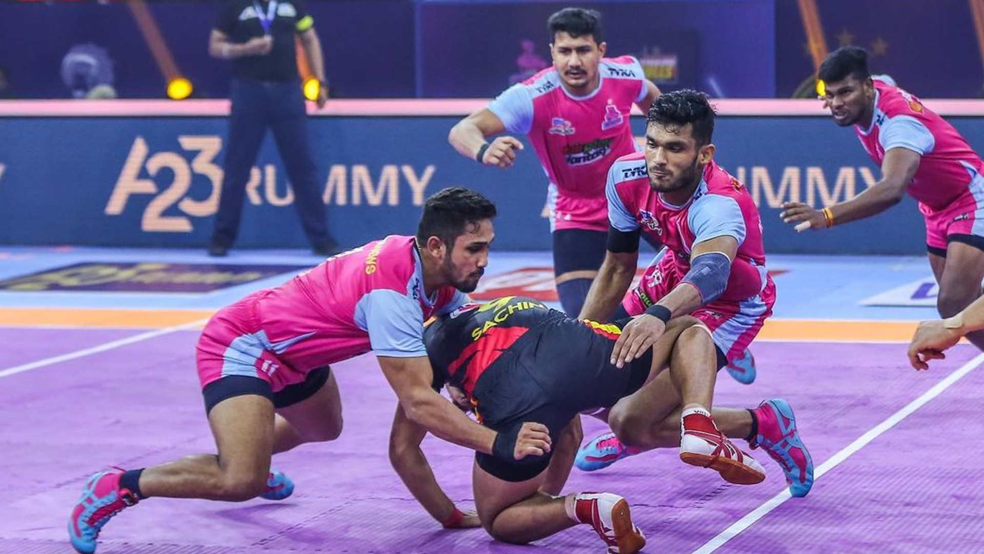 Jaipur Pink Panthers Vs Haryana Steelers, December 5, Pro Kabaddi