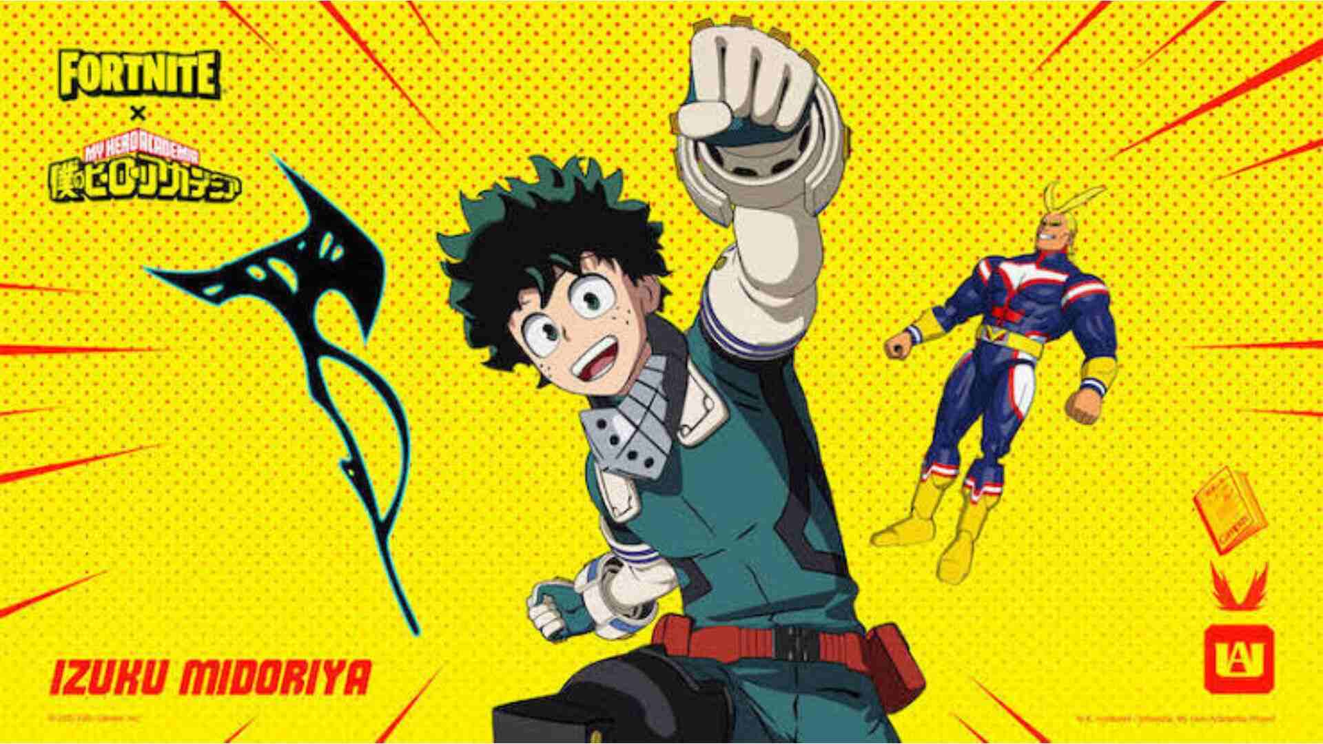 Fortnite X My Hero Academia – Four Crossover Skins And New Mythic ...