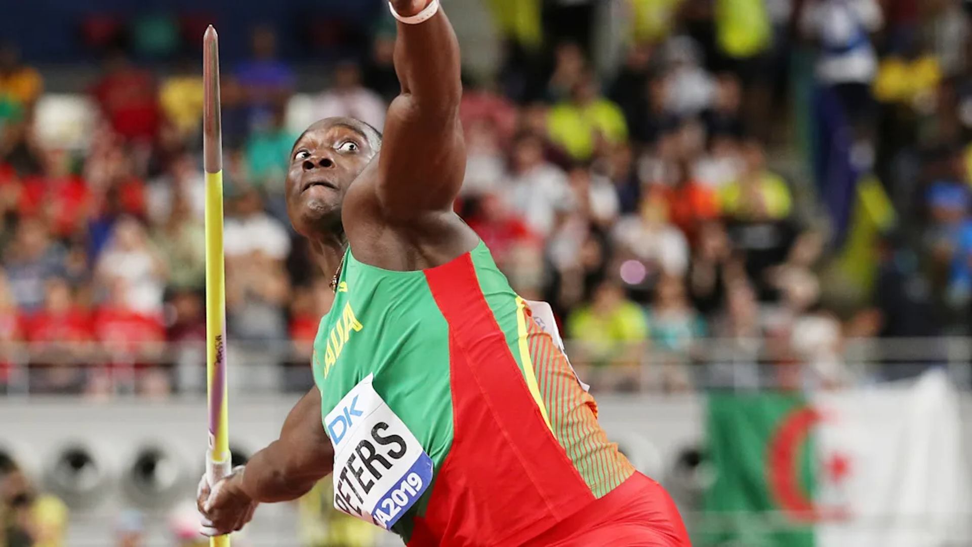 Anderson Peters in a file photo (Image Credits - World Athletics)