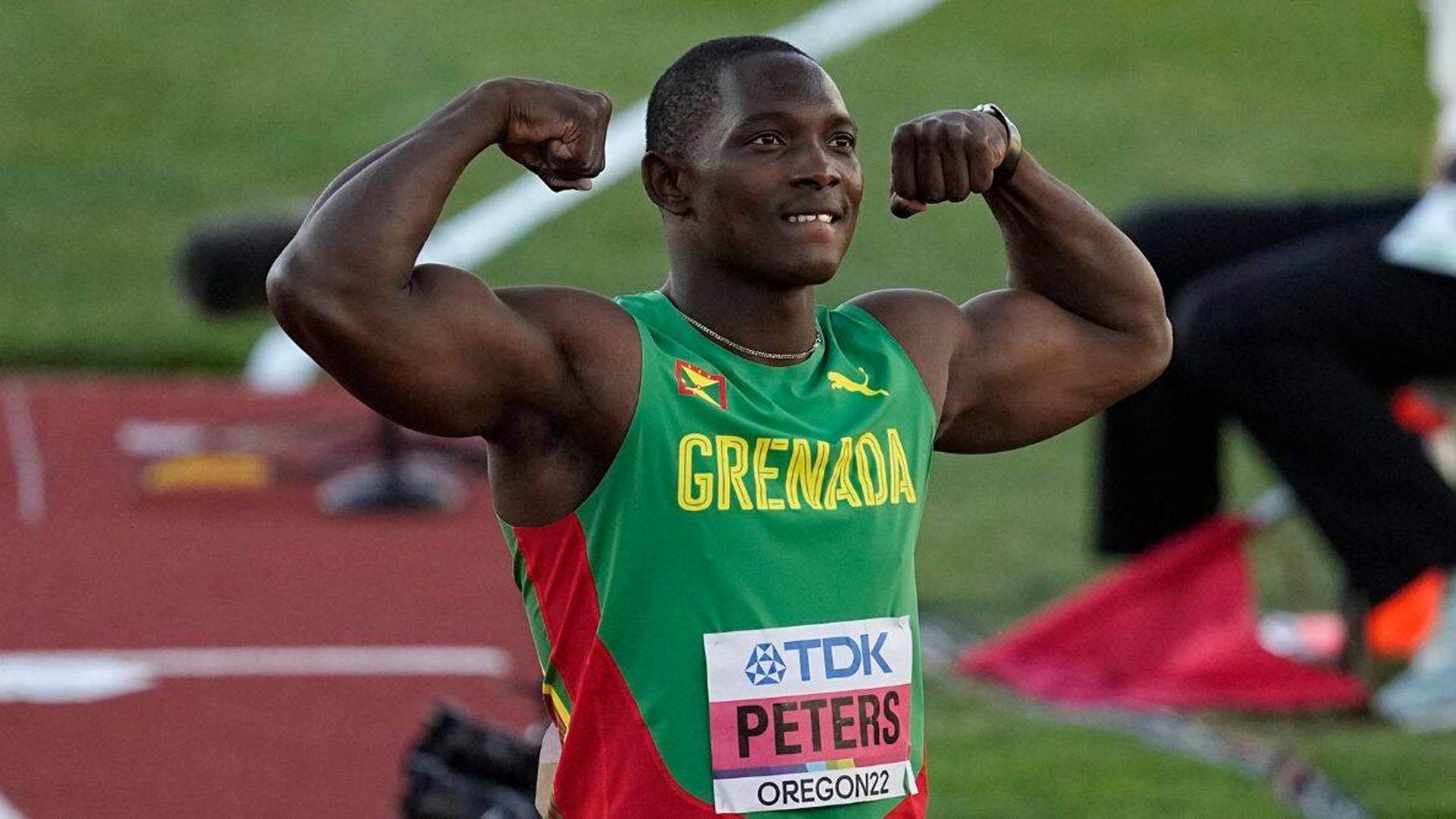 Anderson Peters after defending his World title (Image Credits- Olympics.com)