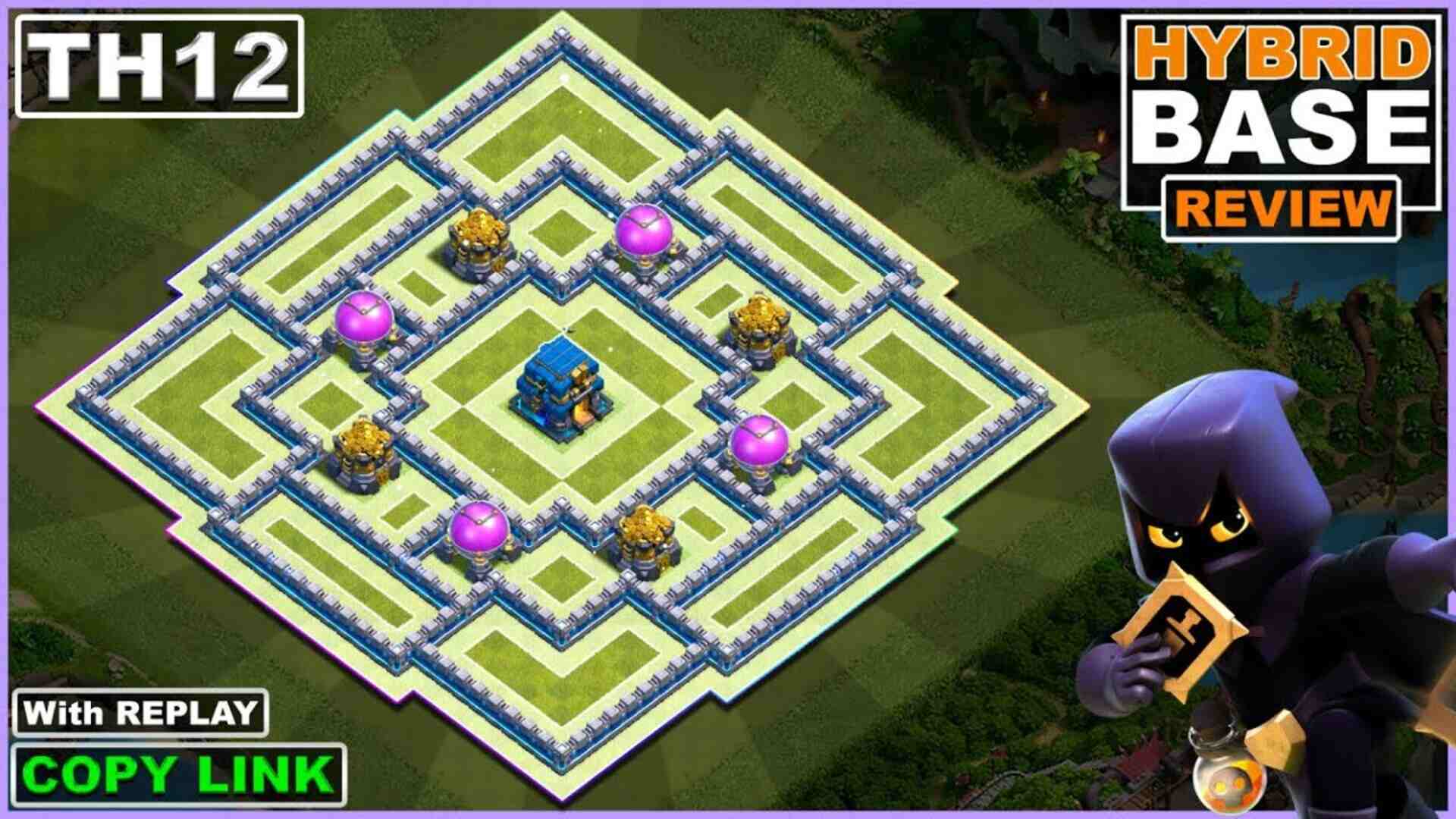 Top 6 New TH12 Bases + Links in Clash of Clans Sportslumo