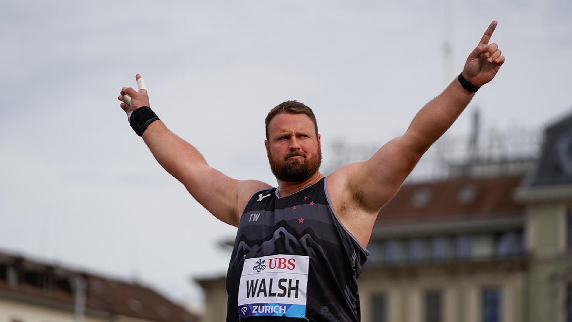 Tom Walsh at the Diamond League Zurich 2022 (Image Credits - Instagram/ @tomwalshnzl)