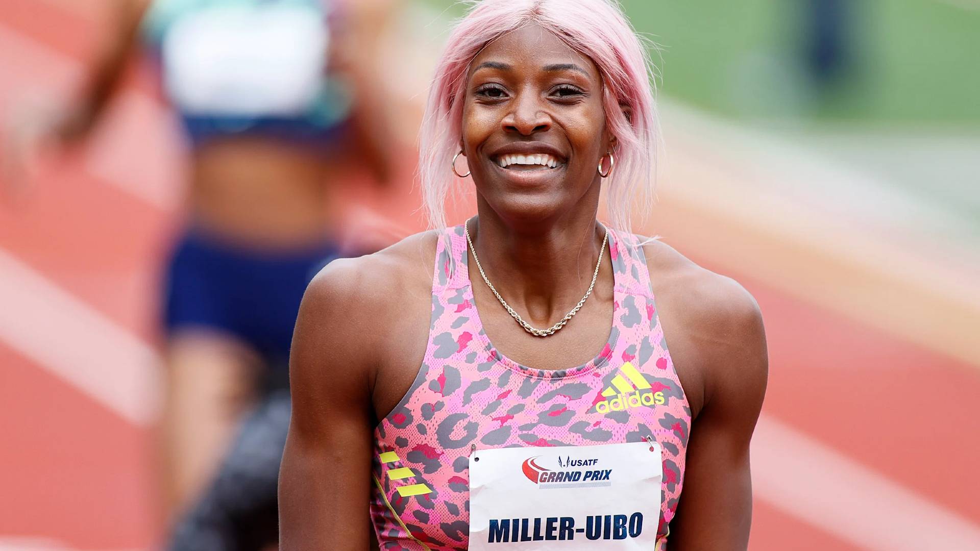Shaunae Miller-Uibo after her victory (Image Credits - World Athletics)