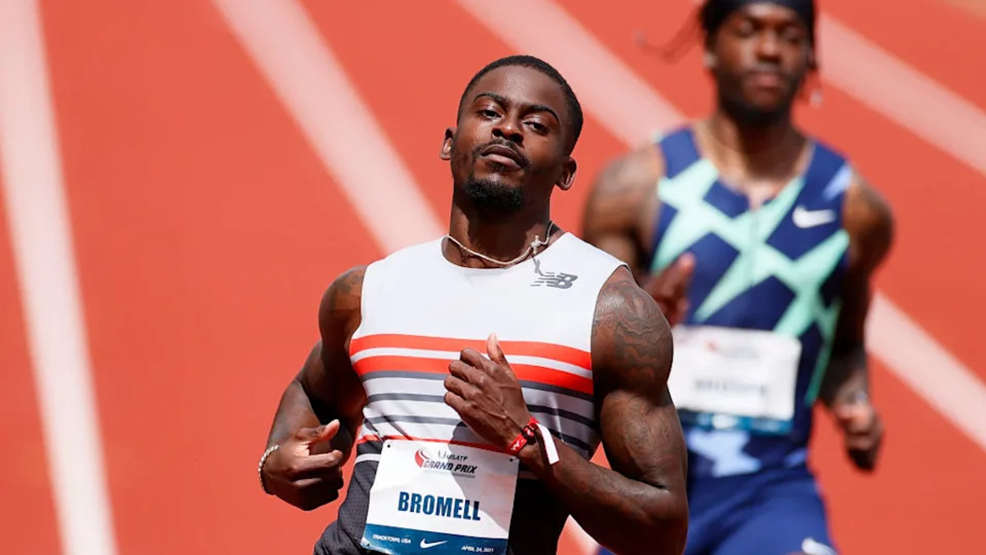 Trayvon Bromell in a file photo (Image Credits - Olympics.com)