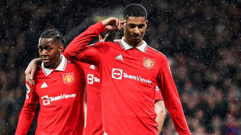 Twitter Reacts as Marcus Rashford and his celebration goes global