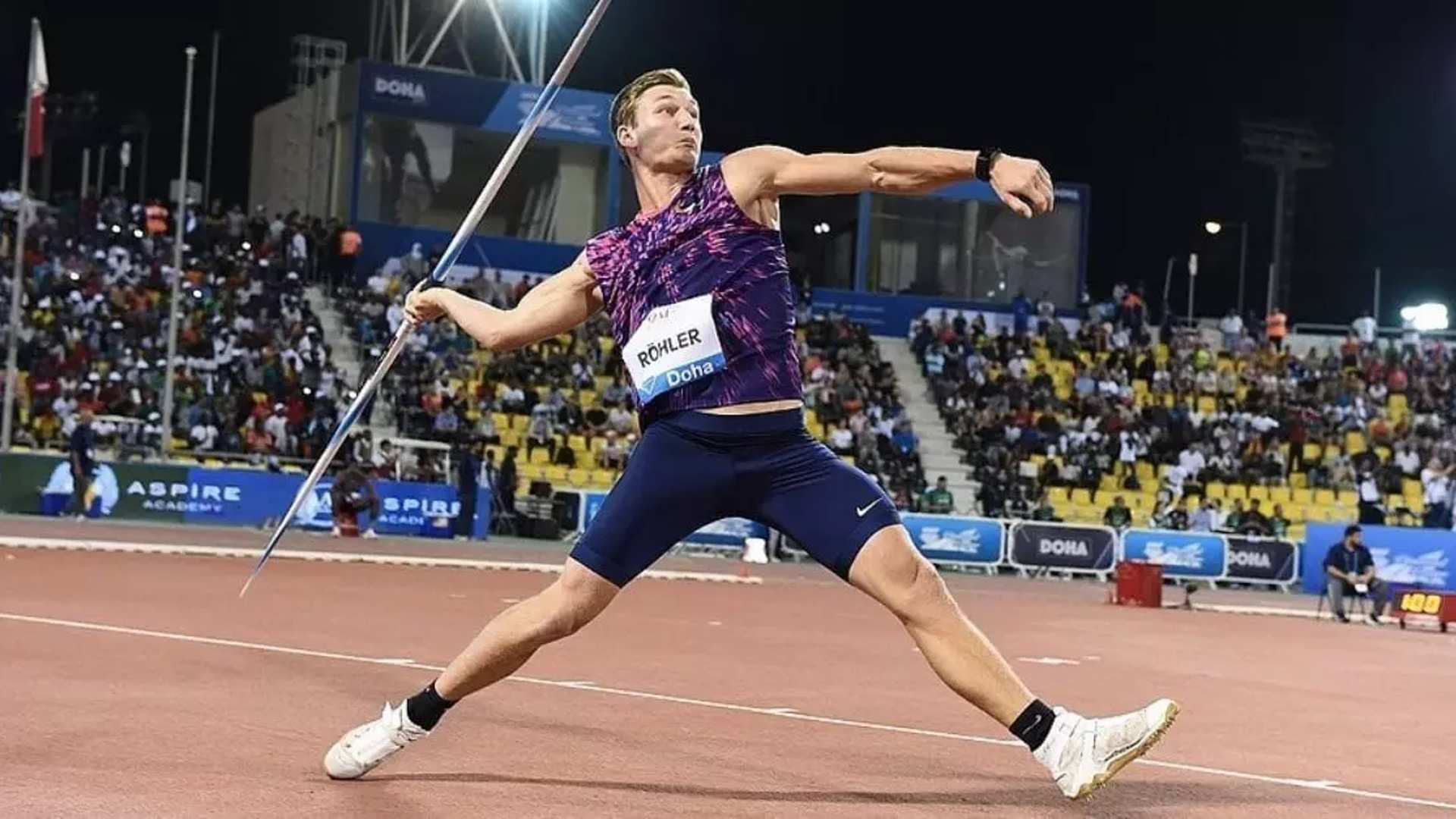 Thomas Rohler during Doha Championships (Rohler in a file photo)