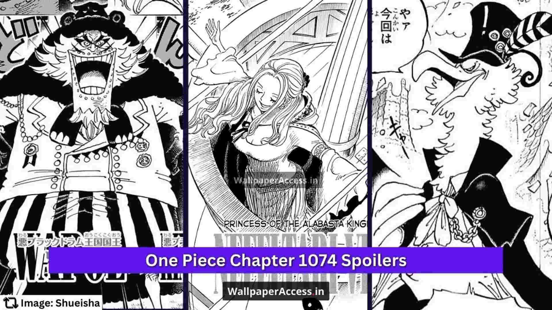One Piece Capítulo 1074 - Data dos Spoilers e Mangá