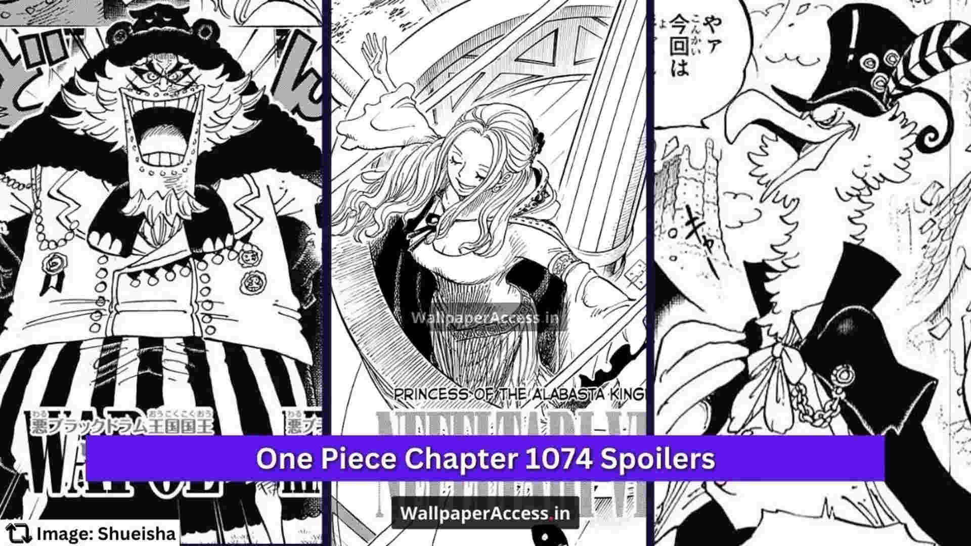 Read One Piece Chapter 1034 on Mangakakalot