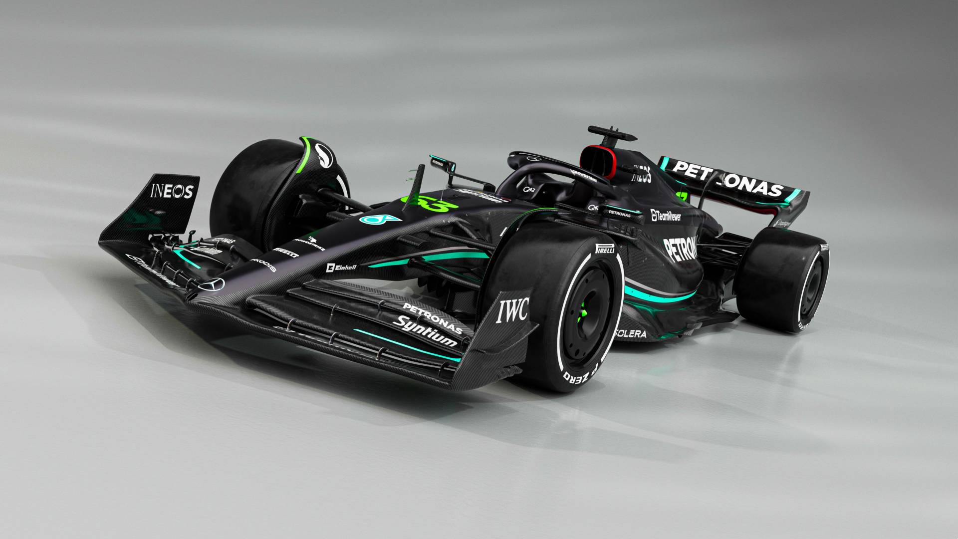 Back in black: Twitter reacts as Mercedes launch stunning new W14 for