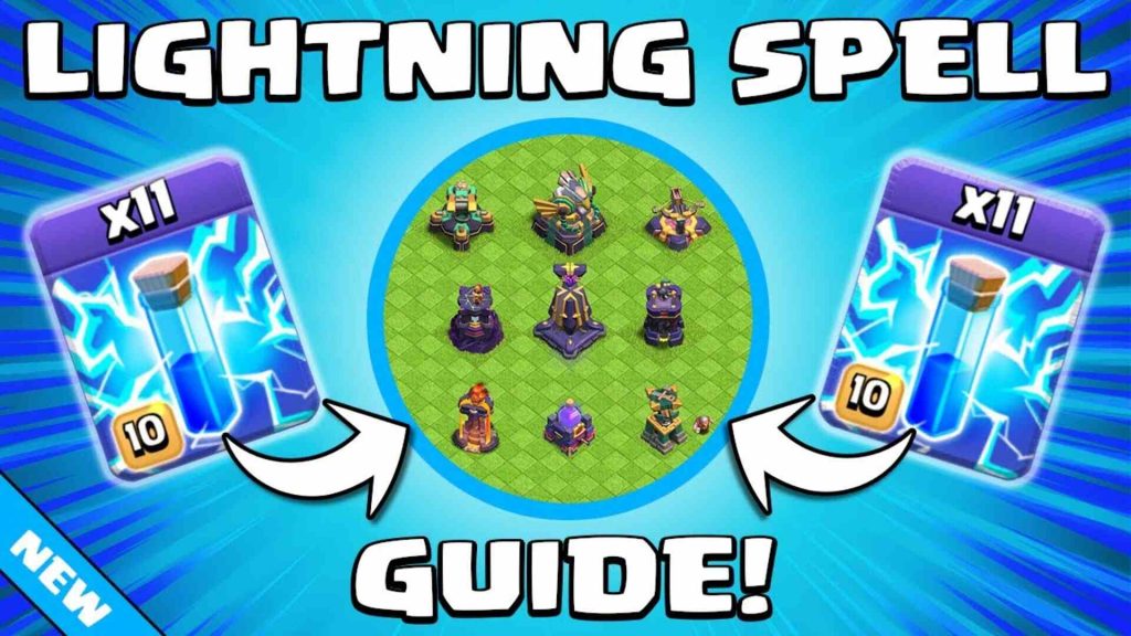 TH15 Zap Lightning Spells Attack strategy in Clash of Clans - Sportslumo