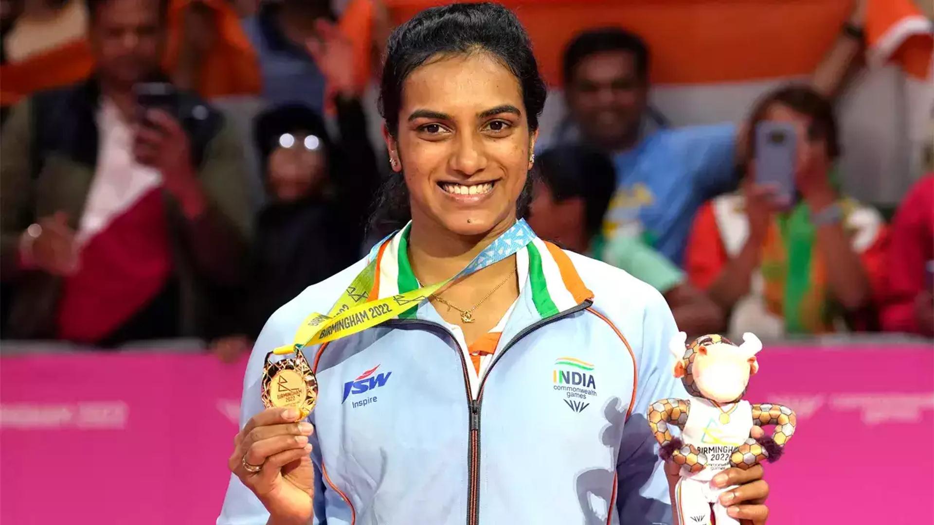 PV Sindhu at the Commonwealth Games 2022 (Image Credits - Birmingham 2022)