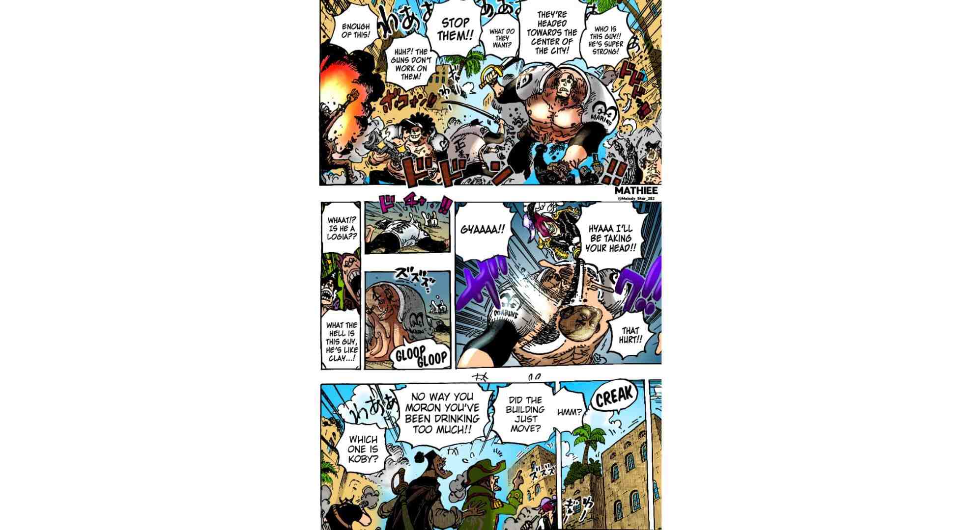 One Piece Chapter 1080 Twitter Raw Scan are out Read Now Before