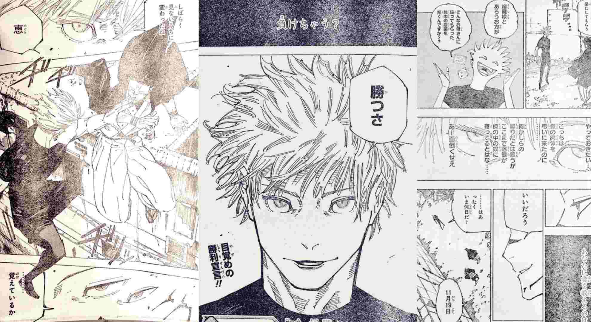 Jujutsu Kaisen Manga Chapter Raw Scan Full Plot Summary Leaked Sain And Lose Sportslumo