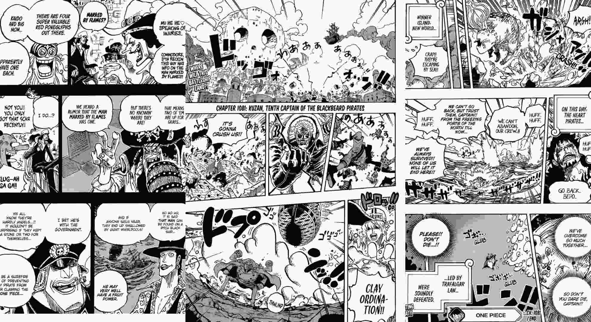 One Piece Chapter 1081 Full Raw Scan Available + Plot Summary: 10th ...