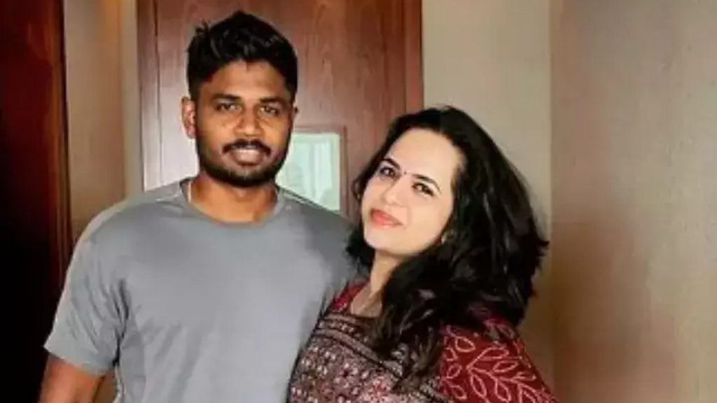 Who is Sanju Samson’s wife? Know everything about Charulatha Remesh.